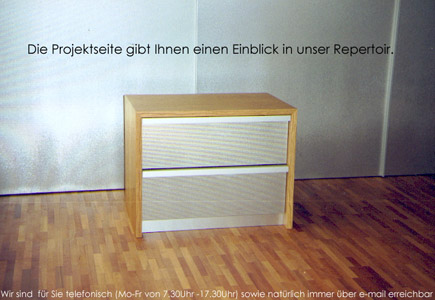 Nachtk&auml;stchen und Hocker